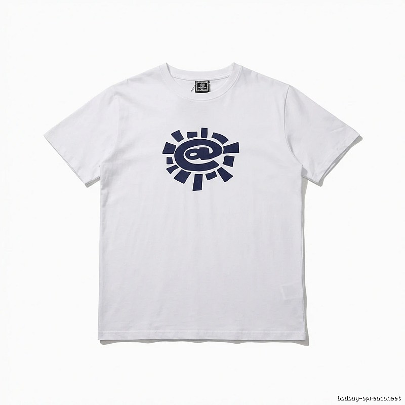 ADWYSD Printed Simple White T-shirt