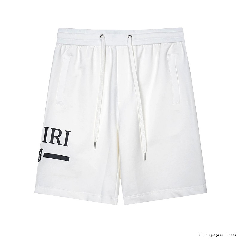 Amiri Monogram Logo shorts Black Casual Amiri for Layered Styling