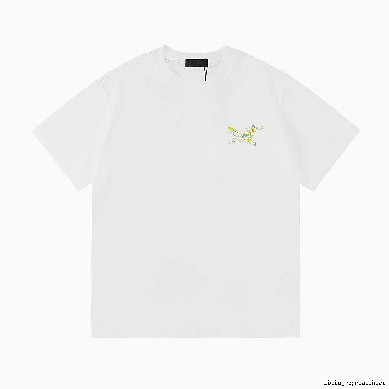 Arc'teryx Floral Print Outdoor Style White T-Shirt
