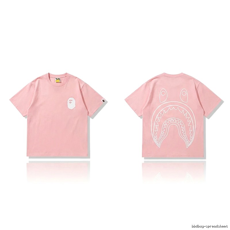Bape Shark Series Pink T-shirt