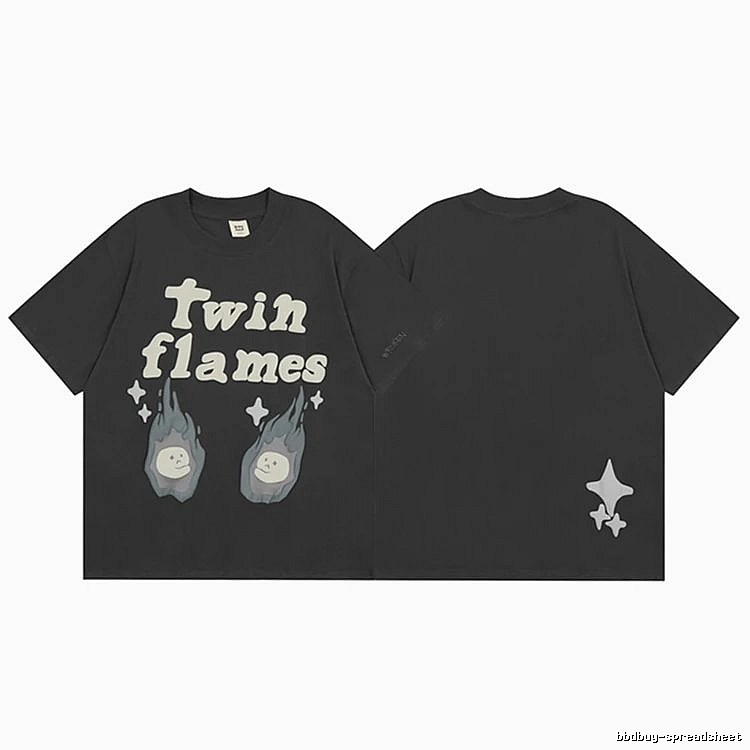 Broken Hearts Raised-Print Graphic Black Style Bpi01 Graphic T-Shirt City Outfit