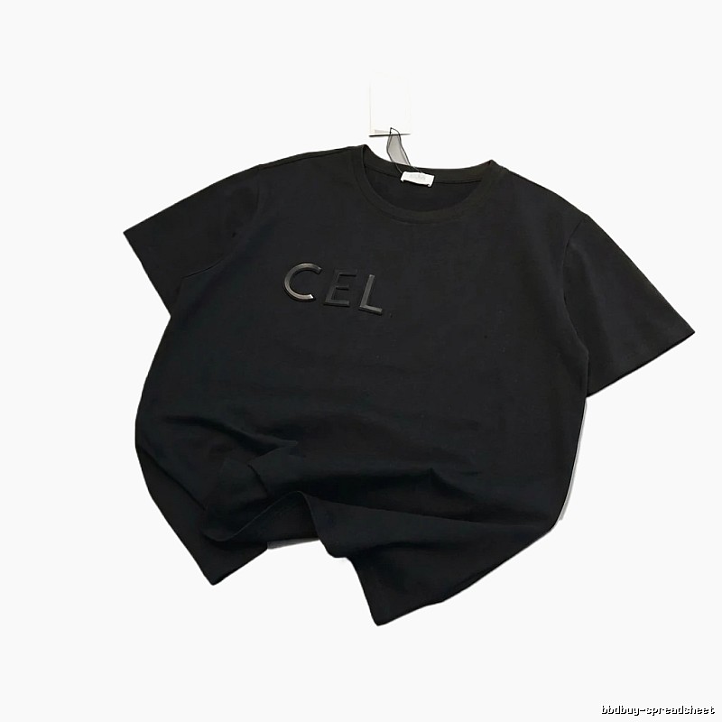 CELINE minimalist black T-shirt