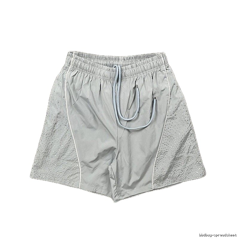 Corteiz Breathable Street Style Grey Sports Shorts