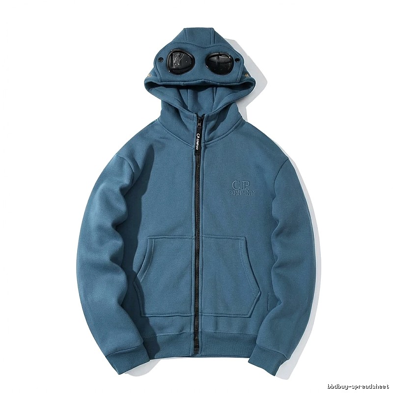 C.P. Workwear Style Blue Hoodie