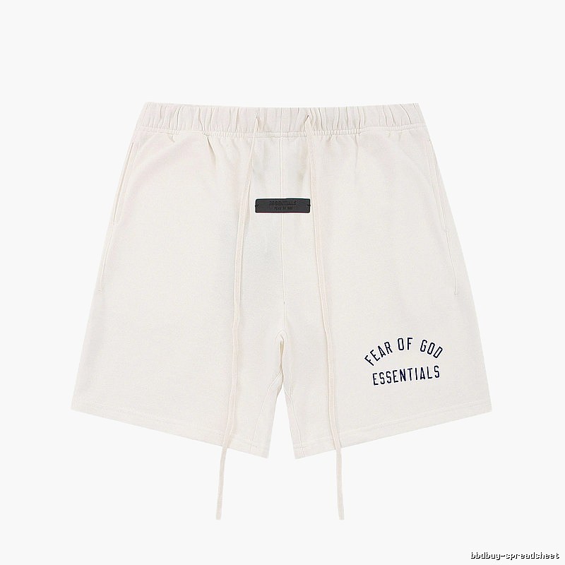 ESSENTIALS minimalist style white shorts