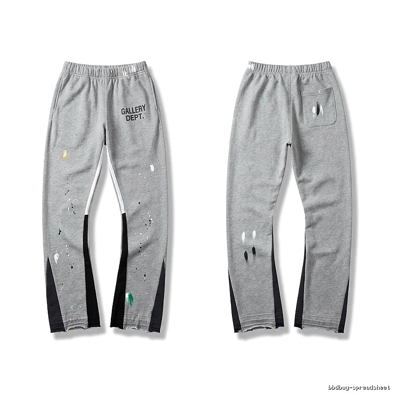 Gallery Dept Graffiti Style Gray Sweatpants