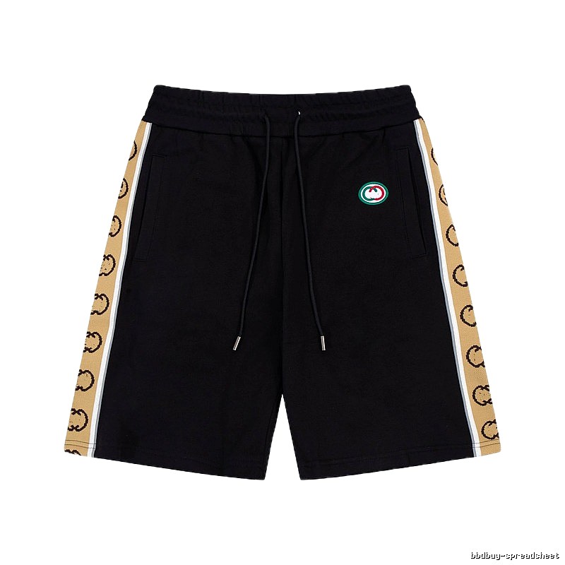 Gucci classic style black shorts