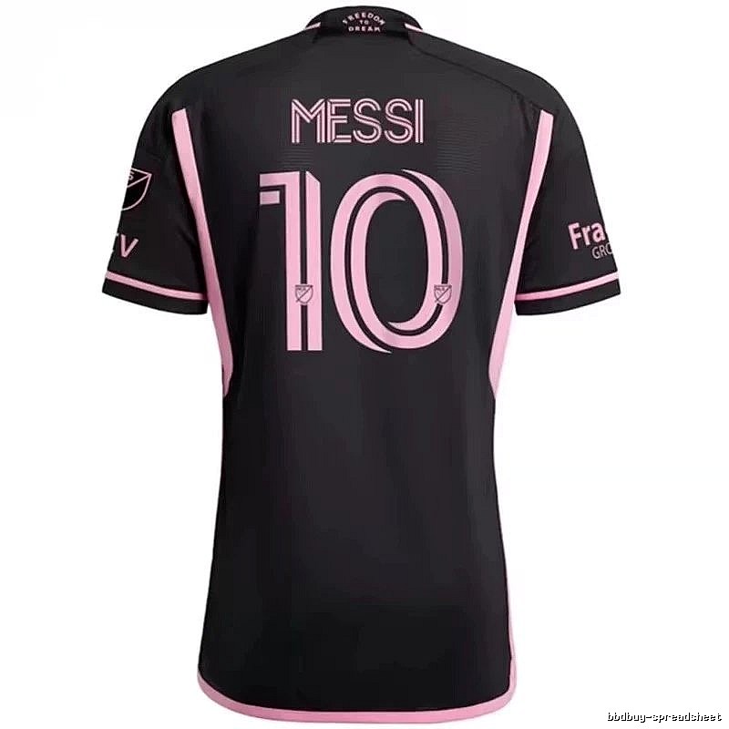 Inter Miami Travel Messi #10 soccer jersey Pink Inter Miami with Modern Look