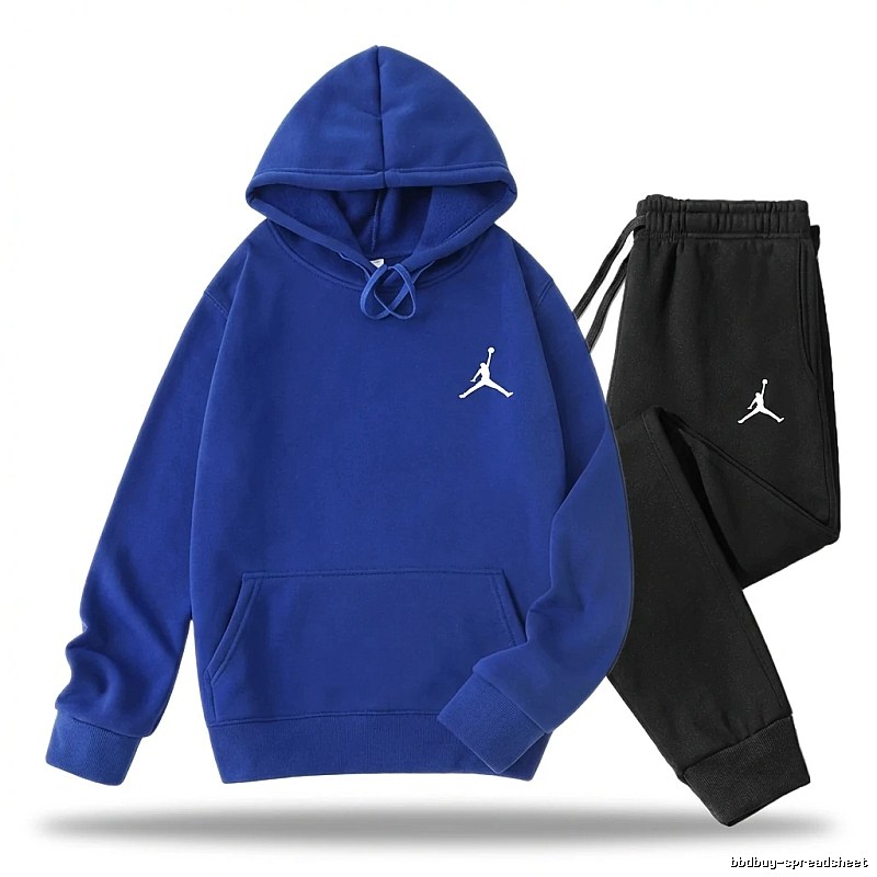 Jordan sports style blue suit