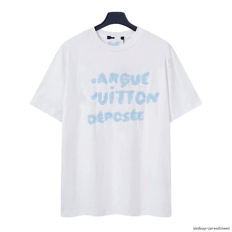 Louis Vuitton Pixel Collection Trendy Style White T-Shirt