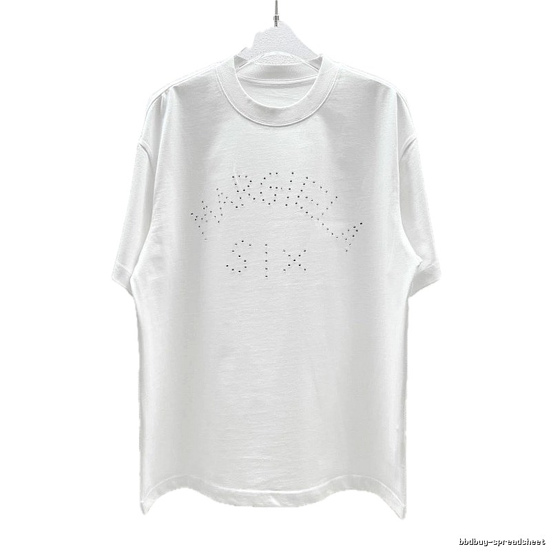 Maison Margiela MM6 Streetwear Style White Short-sleeve T-shirt