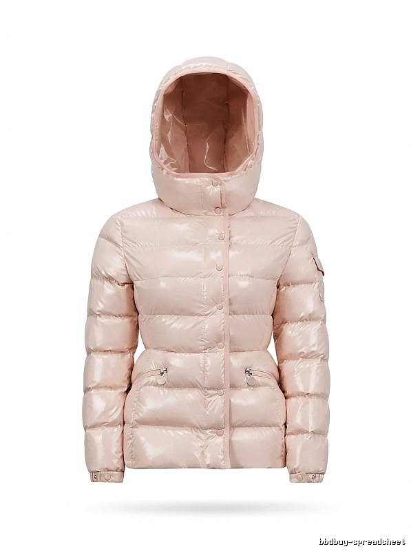 Moncler Classic Pink Down Jacket