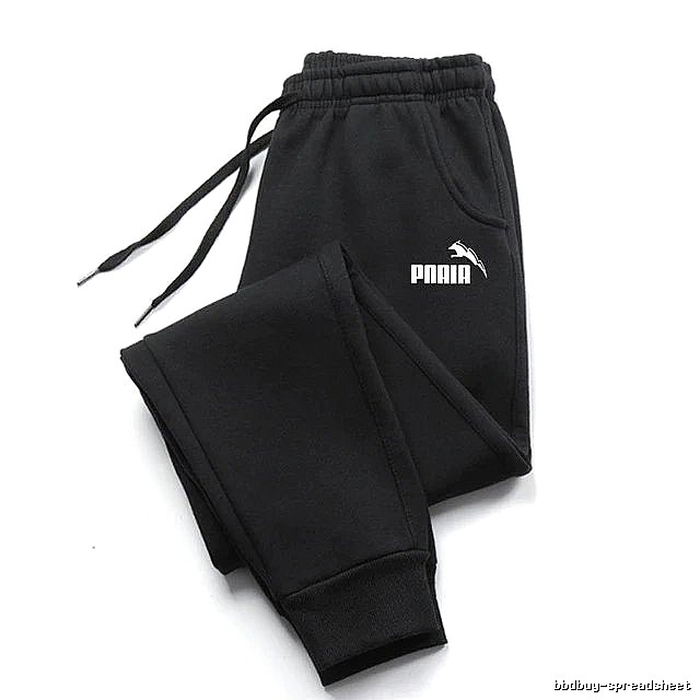 Puma Lightweight Sweatpants Black Drawstring Sweatpants for Trend Styling
