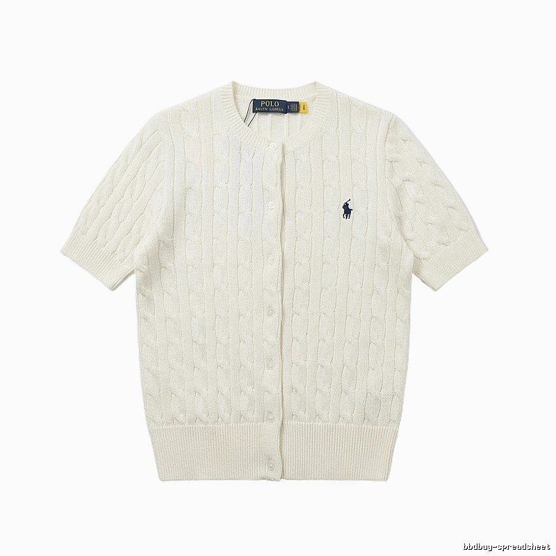 Ralph Lauren Polo white knitted cardigan