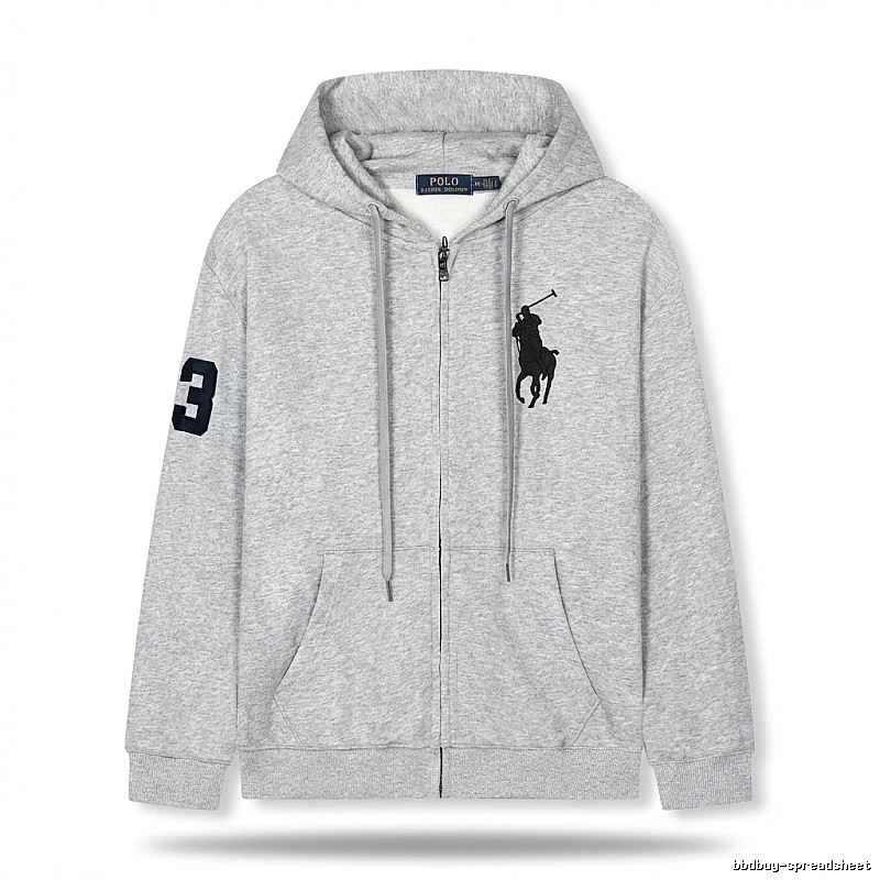Ralph Lauren sporty grey hoodie