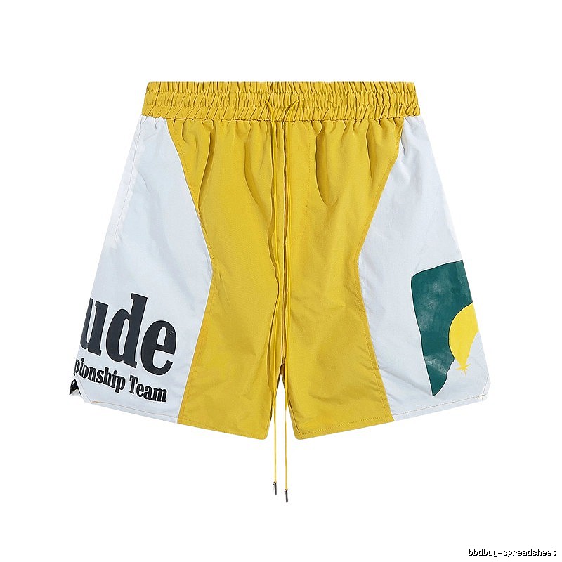 RHUDE Color-Block Sport Shorts