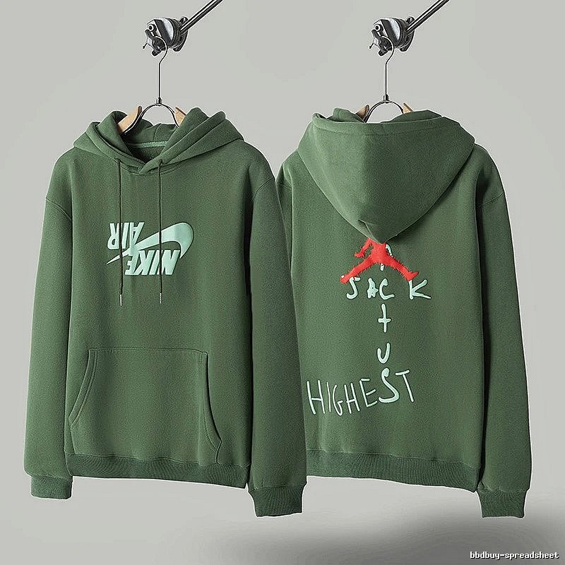 Travis Scott Classic Graphic hoodie Green Printed Graphics for Daily Styling