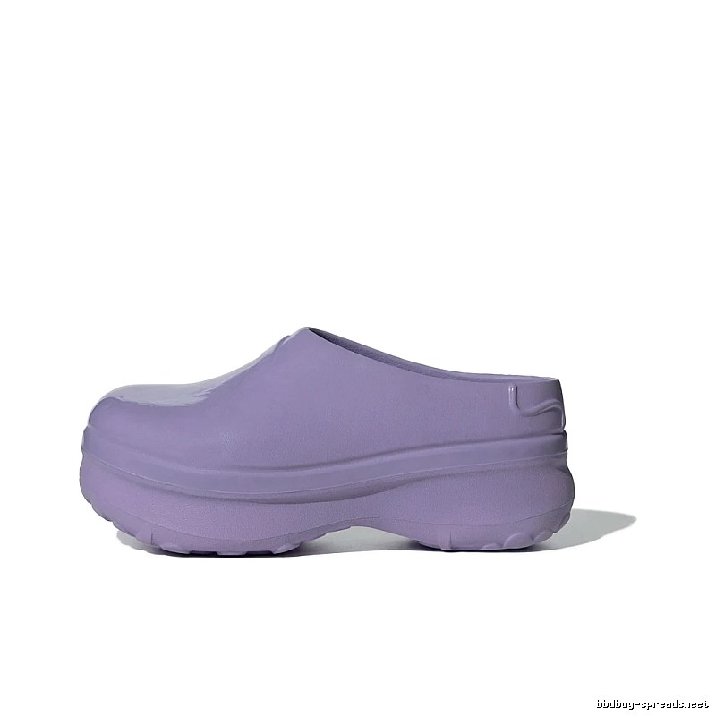 Yeezy thick-soled casual style purple shoes