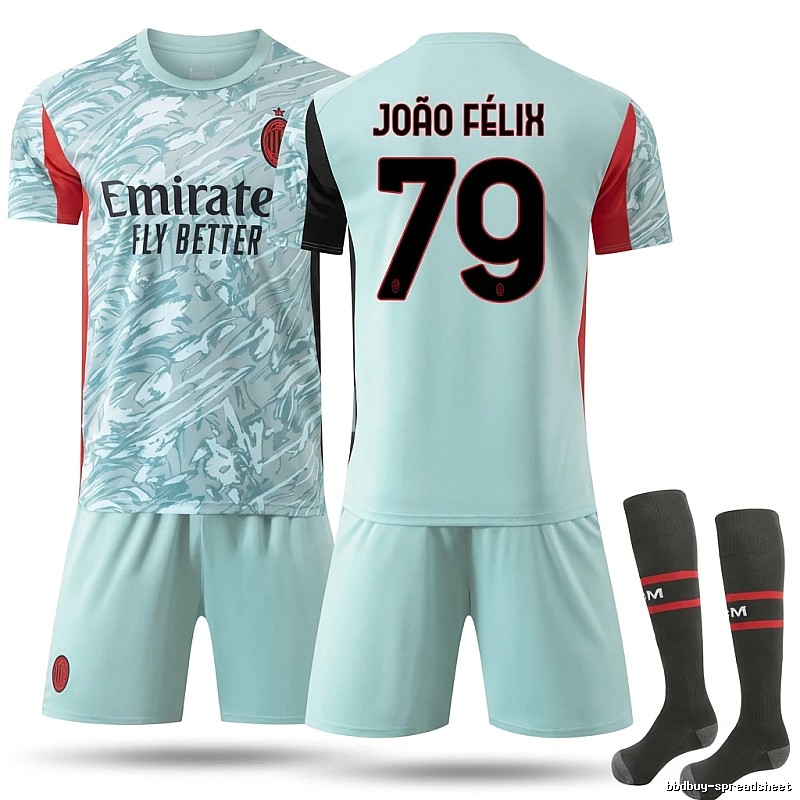 AC Milan printed sports style jersey