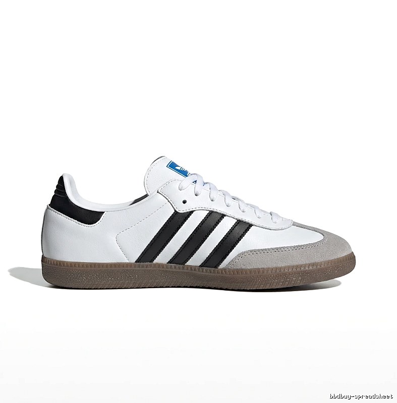 Adidas Samba classic black and white sports shoes
