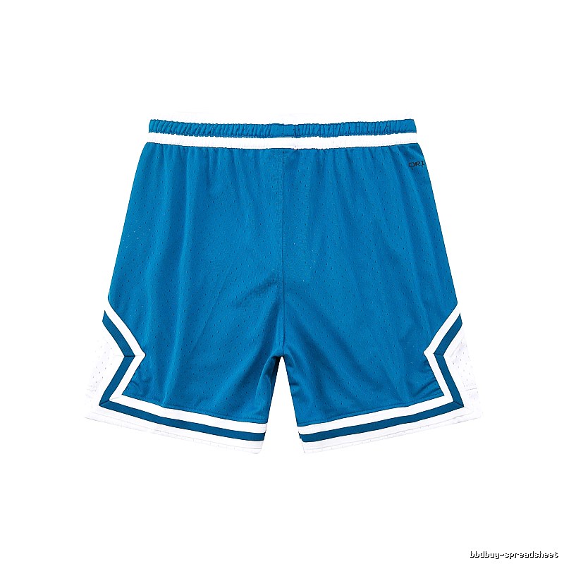 AJ basketball style blue shorts