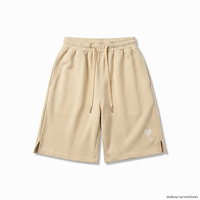 AMI casual style khaki shorts