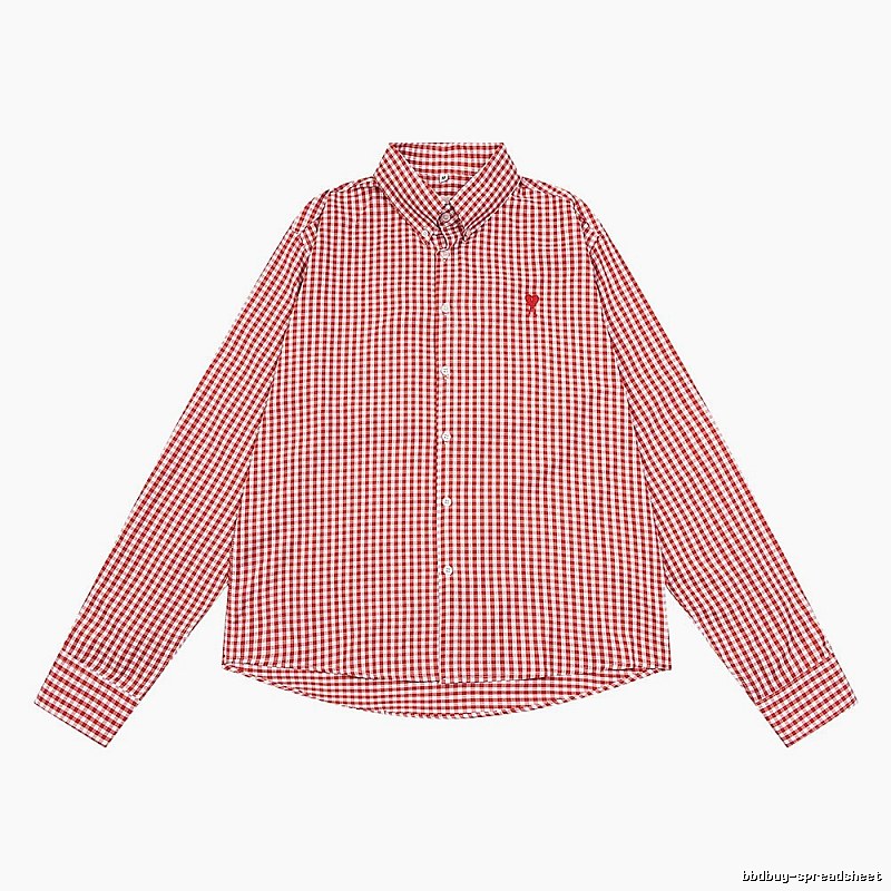 AMI checkered retro-style shirt