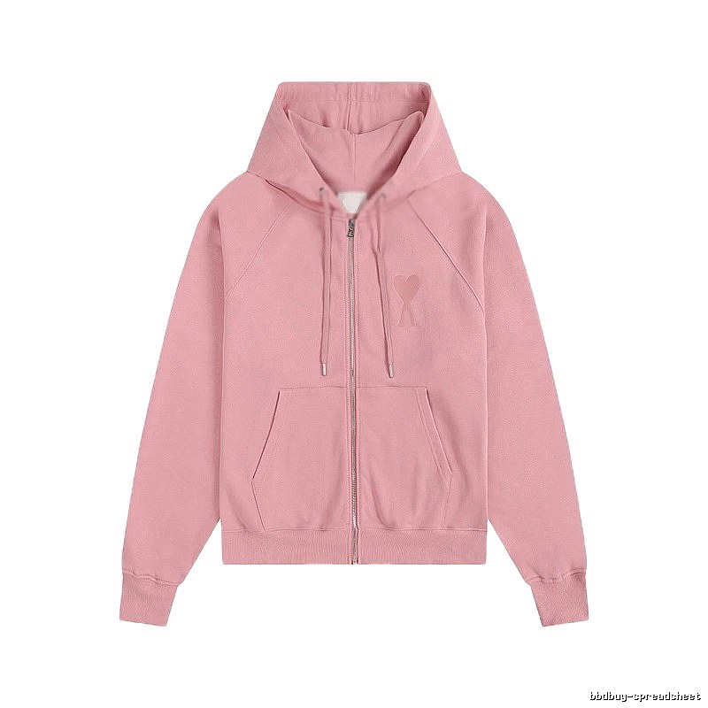 AMI Love Series Pink Hoodie