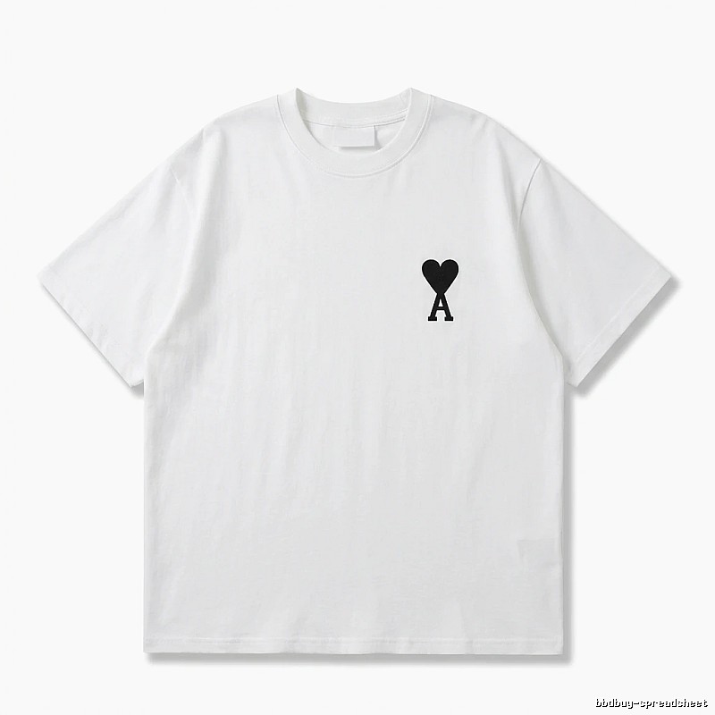 AMI Love Simple White T-shirt