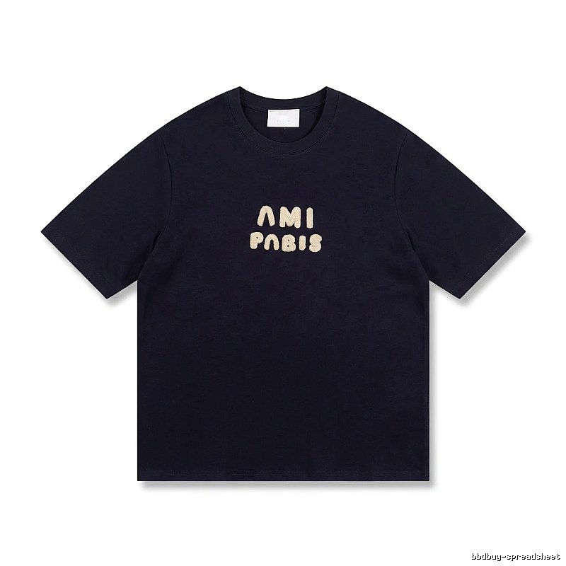AMI Paris Alphabet Style T-shirt