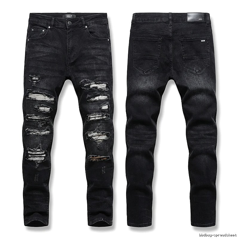 AMI Trendy Ripped Jeans with a Cool Style
