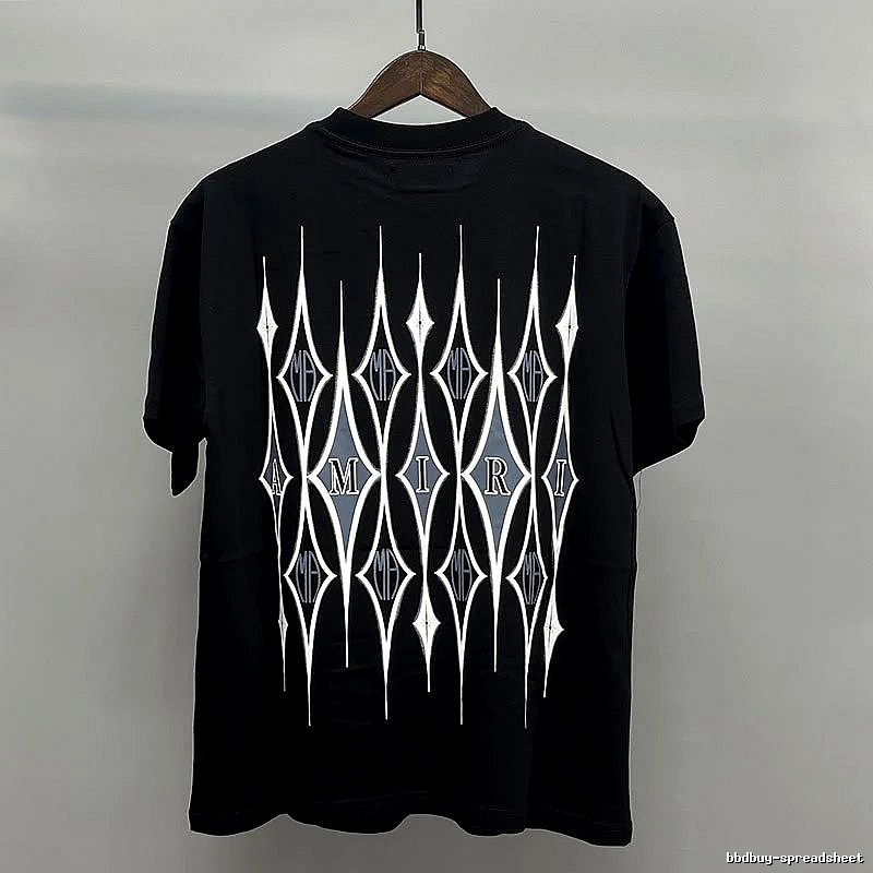 Amiri Black White Records Graphic T-Shirt Everyday Rotation
