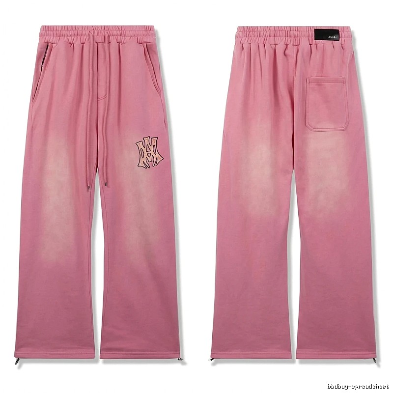AMIRI casual style pink long trousers