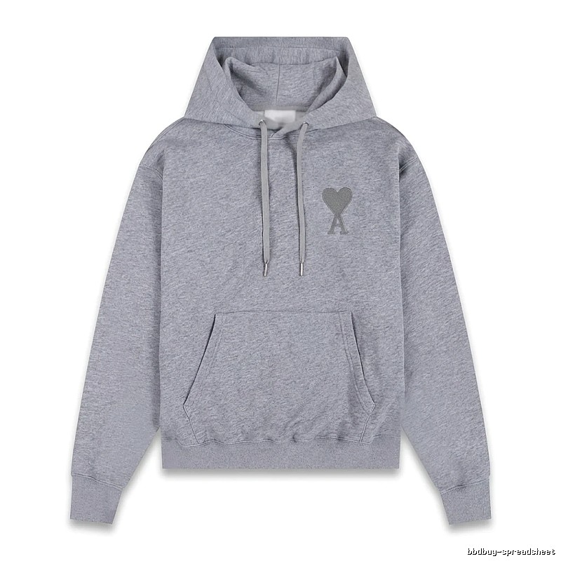 AMIRI Love Collection Grey Hoodie