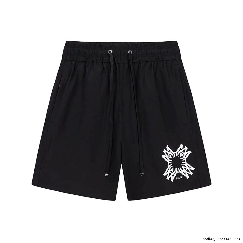 AMIRI Trendy and Cool Style Black Shorts