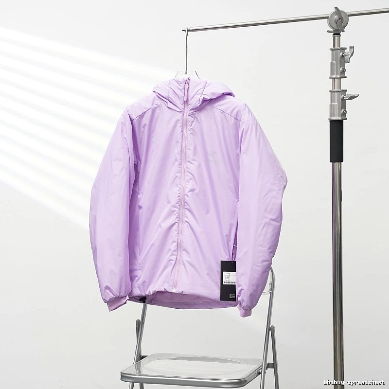 Arc'teryx Lilac Lightweight Shell Jacket with soft pastel finish