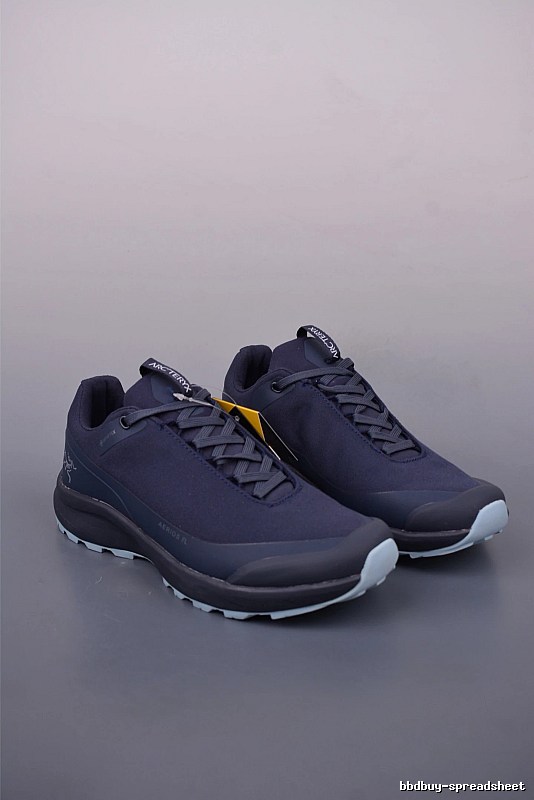 Arc'teryx Navy Blue Trail Sneakers and Treaded Trail Sole
