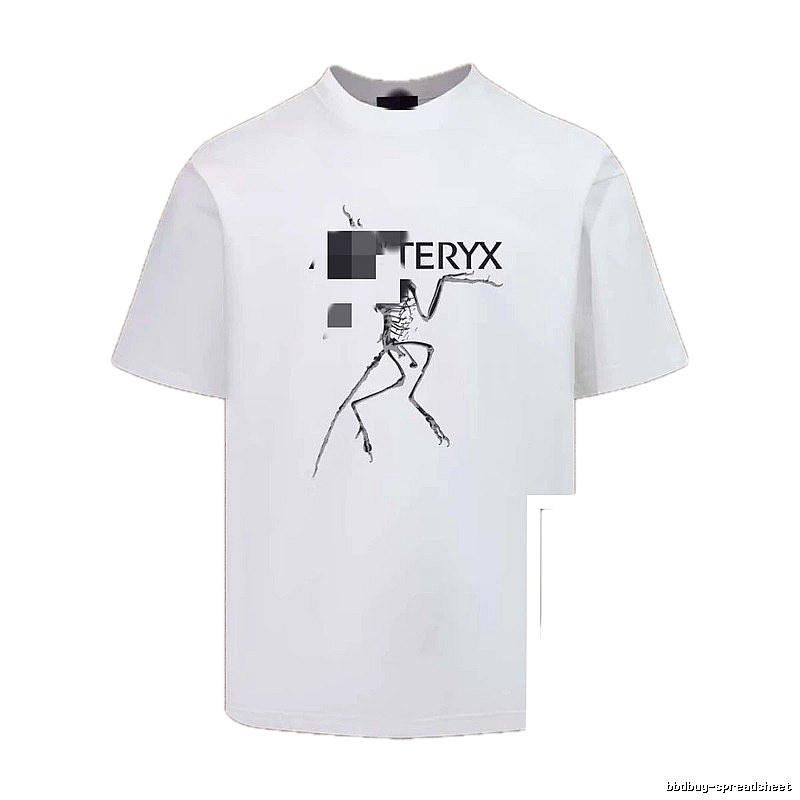 Arc'teryx Veilance Series Trendy and Cool White Short Sleeve T-Shirt