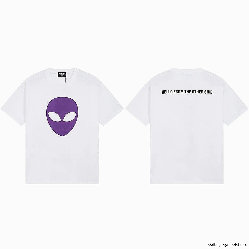 Balenciaga Alien Style White T-shirt
