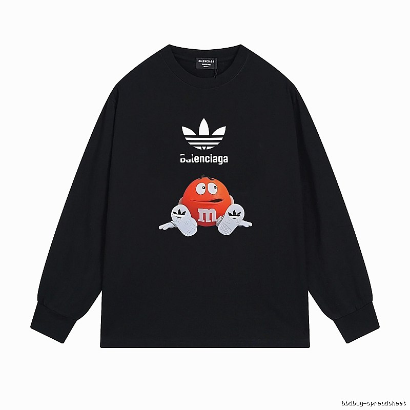Balenciaga Co-branded Trendy T-shirt