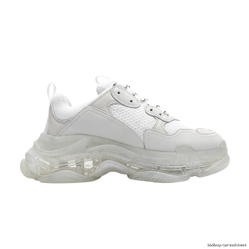 Balenciaga dad-style white shoes