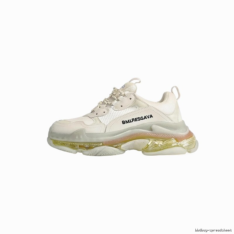 Balenciaga dad-style white shoes
