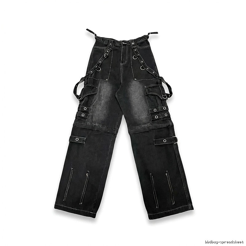 Balenciaga dark workwear style jeans