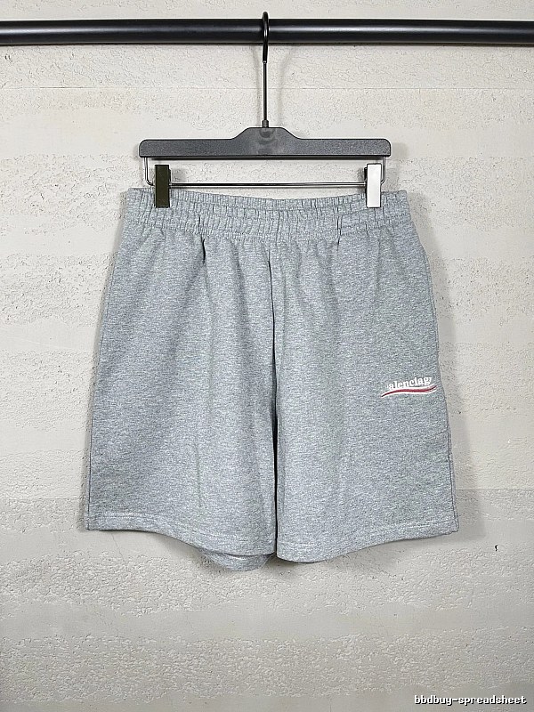 Balenciaga grey sports shorts