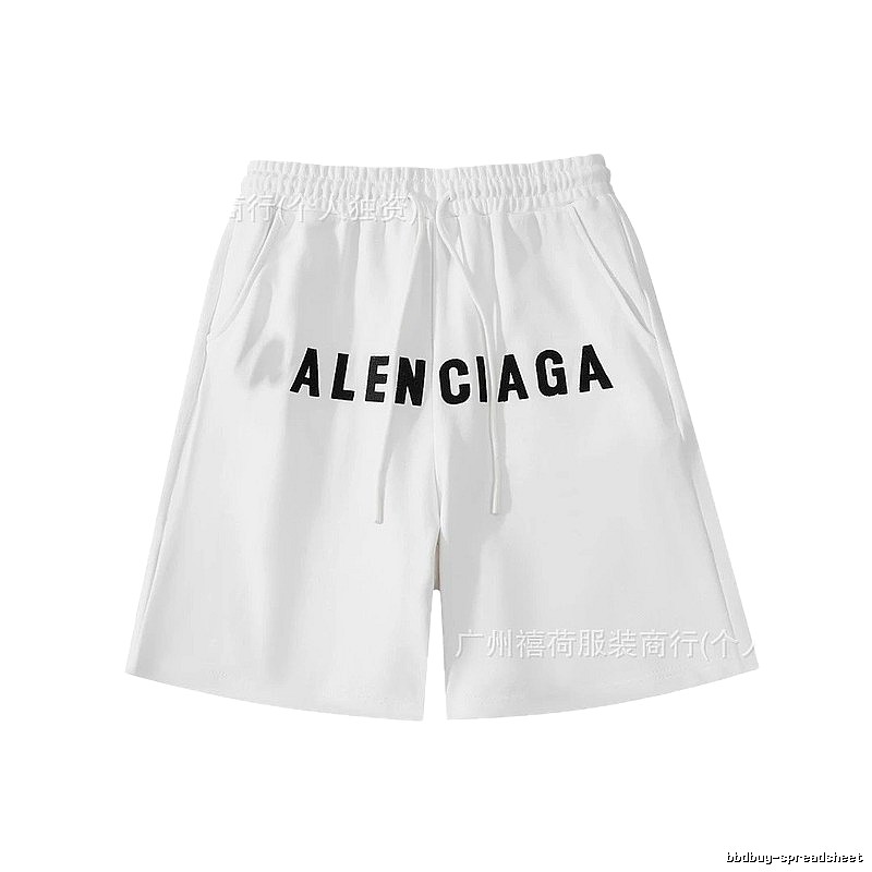 Balenciaga letter-style shorts