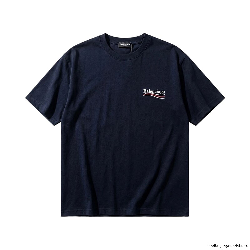 Balenciaga minimalist style black T-shirt