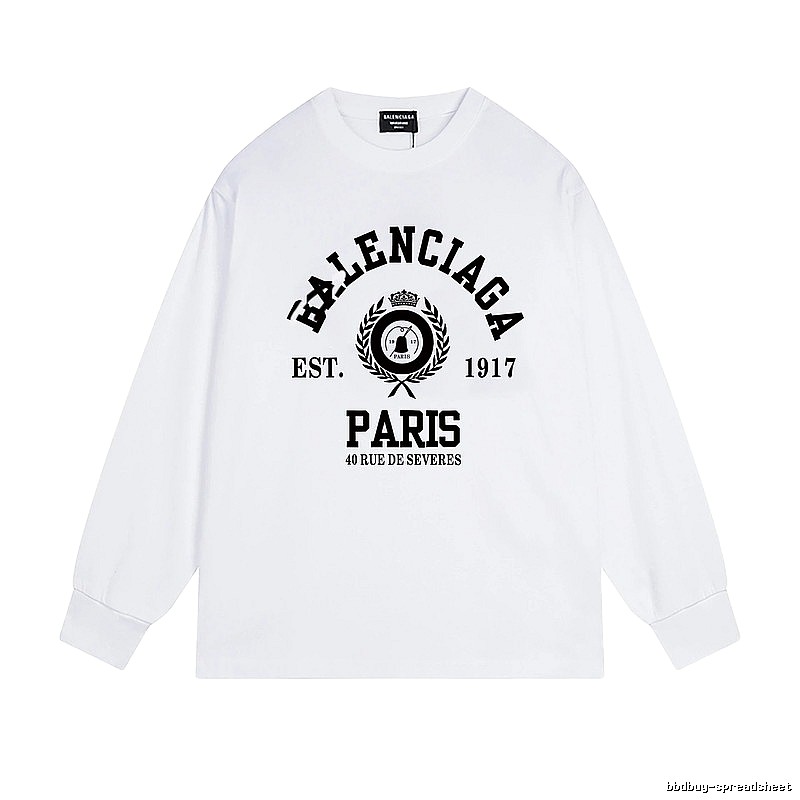 Balenciaga retro-style white T-shirt