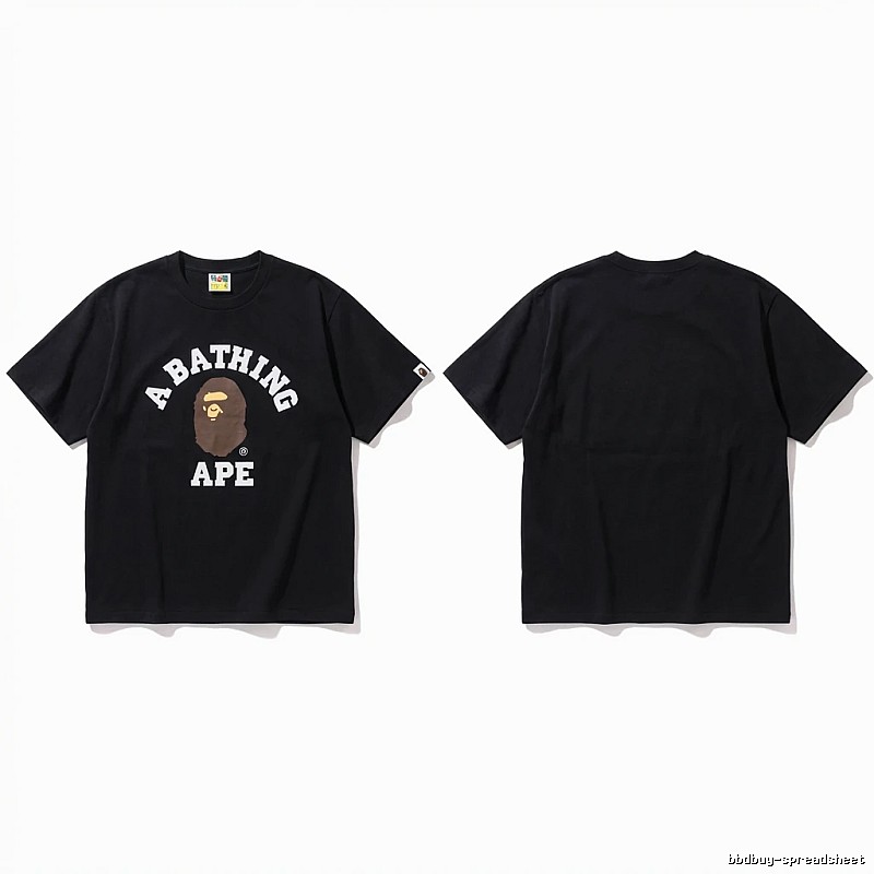 Bape Ape Head Black T-shirt