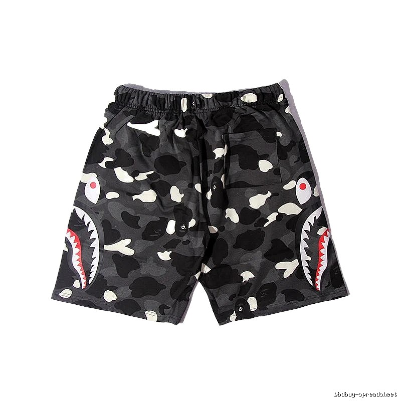 Bape Shark Camouflage Shorts