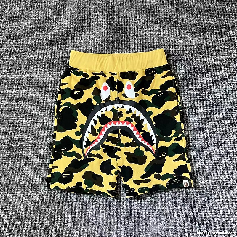 Bape Shark Camouflage Shorts